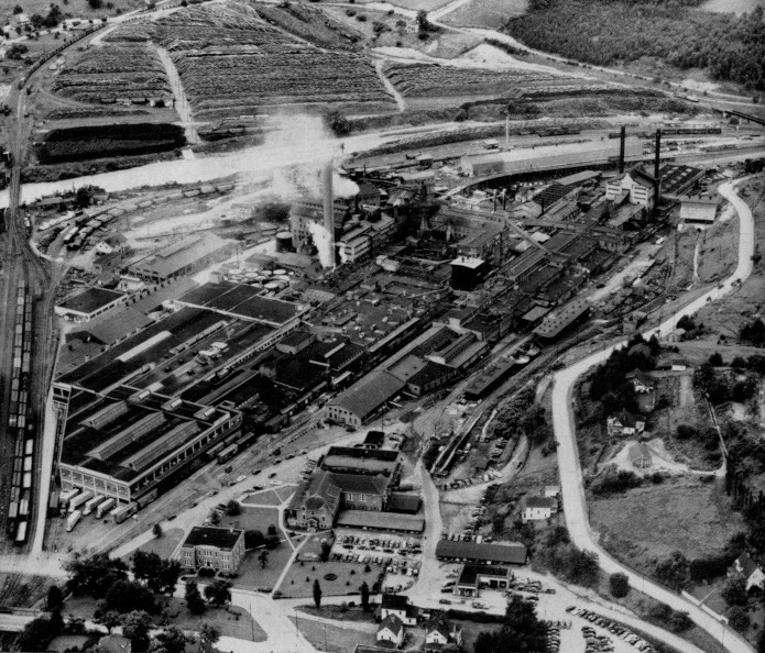Canton mill aerial