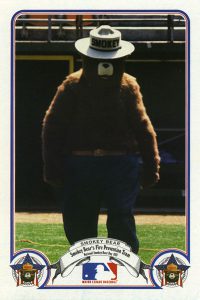 Smokey Bear baseball card