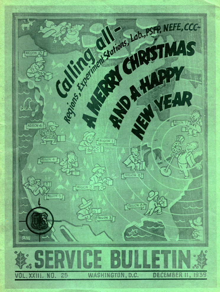 1939 Service Bulletin - Christmas