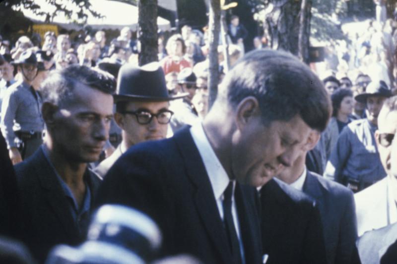 President Kennedy at Pinchot Institute dedication.