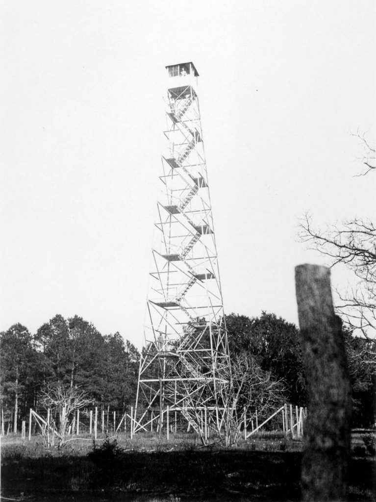 Crossett Lumber Company fire tower, Arkansas.