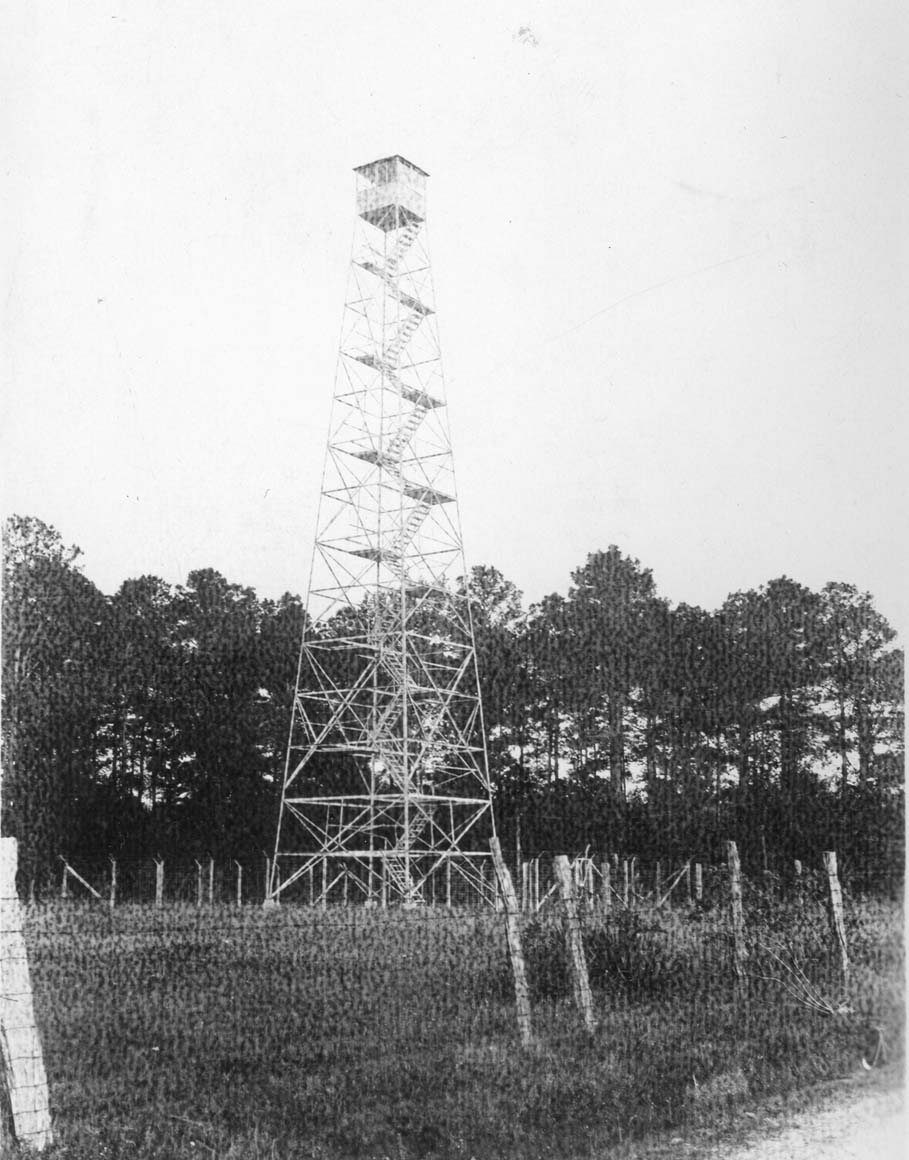Crossett Lumber Company fire tower.