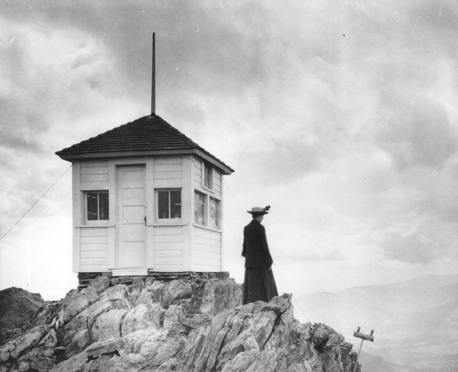 Twin Sisters fire lookout, Colorado National Forest, Larimer County.