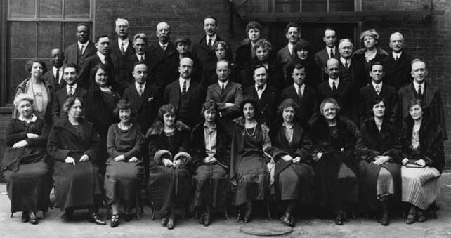 The Engineering staff of the Washington Office, 
U.S. Forest Service, March 1924.