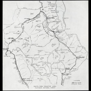 Trail Riders route map