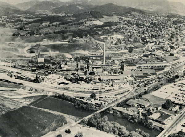 Champion Pulp and Paper Mill in Canton, NC, Timeline - Forest History ...