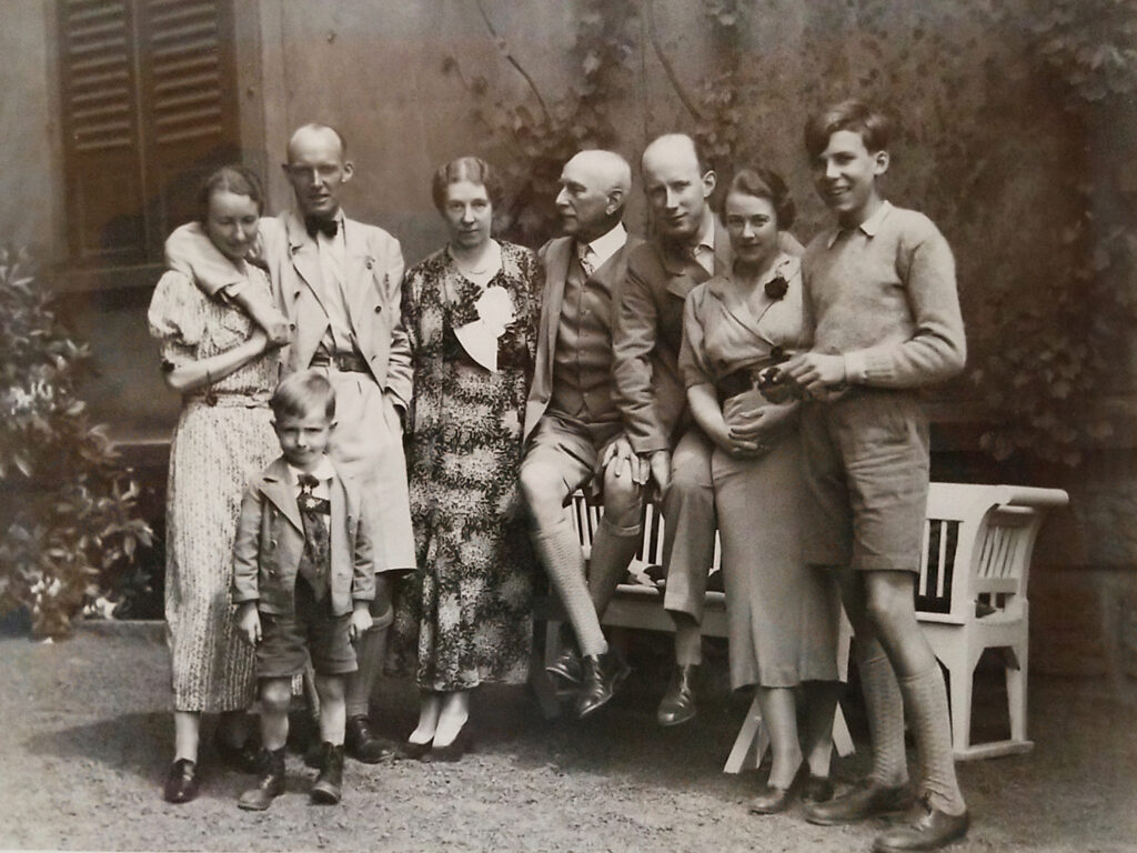 Schenck with Kulenkampff family