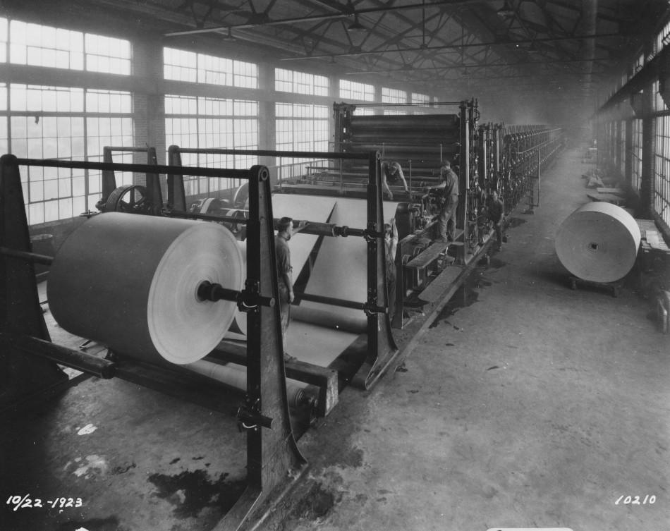 Beloit Iron Works machinery.