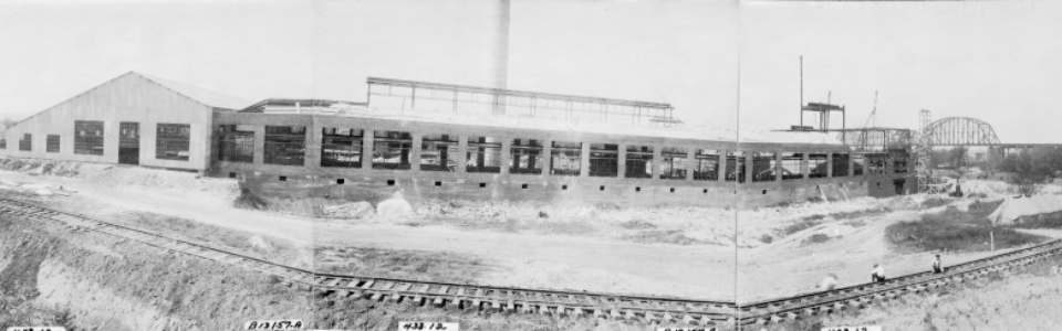 Kieckhefer Container Plant Construction, October 11, 1922.