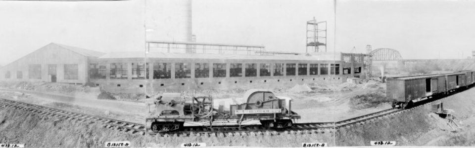 Kieckhefer Container Plant Construction, November 8, 1922.