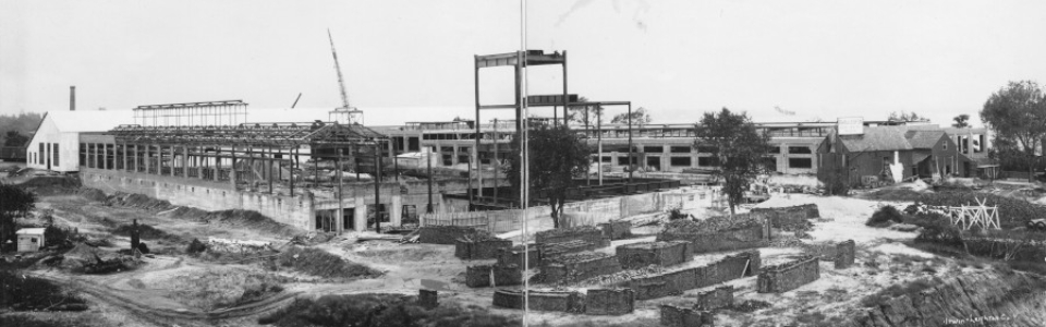 Kieckhefer Container Plant Construction, September 12, 1922.
