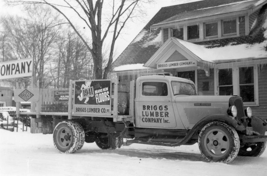 Briggs Lumber Company truck