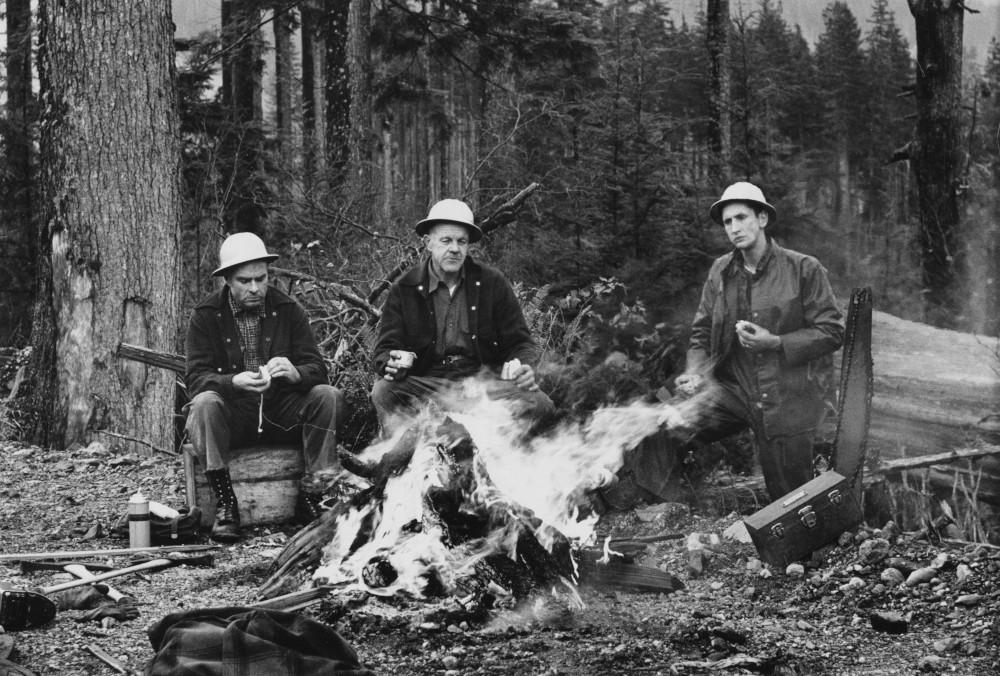 Emil Kantola and Weyerhaeuser timber crew
