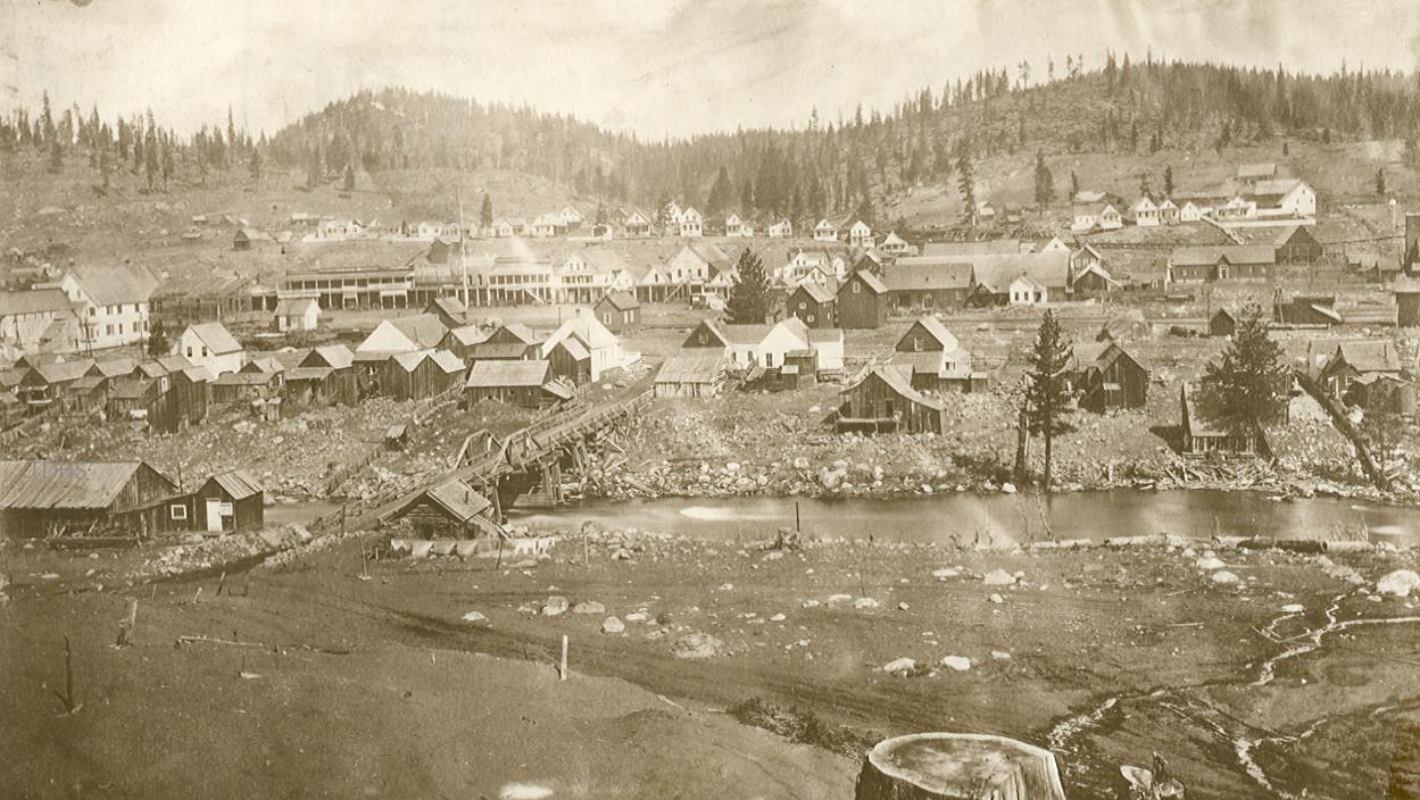 OVR1001 Overview of downtown Truckee TDHS